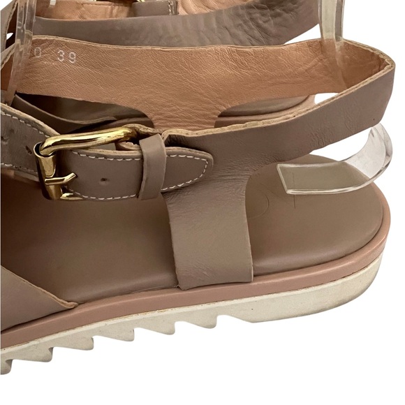 AGL sandals 39 8.5 tan - Picture 3 of 12